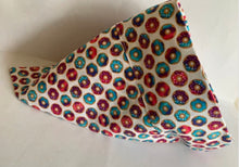 Load image into Gallery viewer, Red, Pink and Blue Sprinkle Donuts Dog Collar Bandana Extra Small, Small, Medium or Large