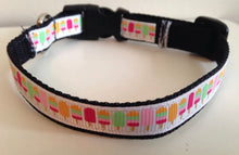 Load image into Gallery viewer, Summer Popsicle 1/2 inch Small Dog Collar