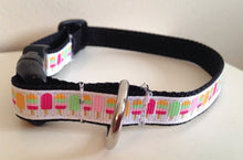 Load image into Gallery viewer, Summer Popsicle 1/2 inch Small Dog Collar