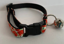 Load image into Gallery viewer, Small Red Poppy Flowers Floral Spring Cat Collar