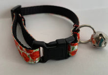 Load image into Gallery viewer, Small Red Poppy Flowers Floral Spring Cat Collar
