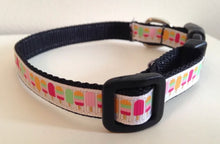 Load image into Gallery viewer, Summer Popsicle 1/2 inch Small Dog Collar
